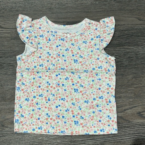 Carter’s floral top size 12months - Picture 2 of 5